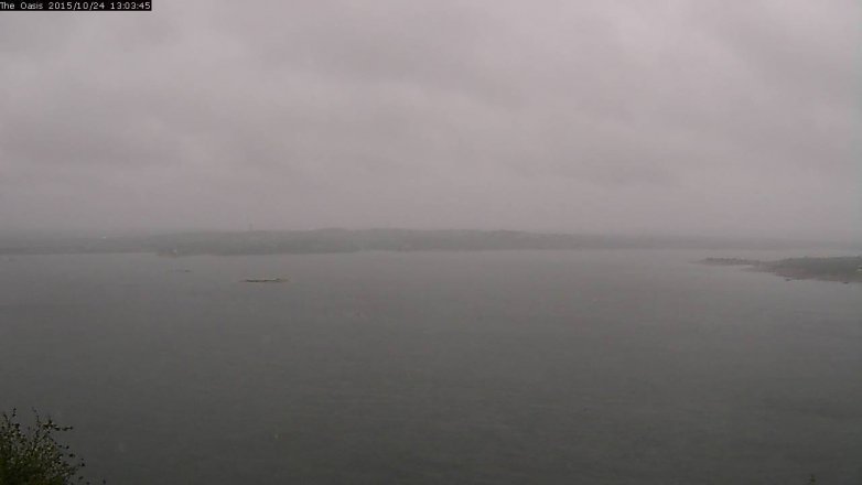 Lake Travis webcam, October 24, 2015 12:10 PM CT