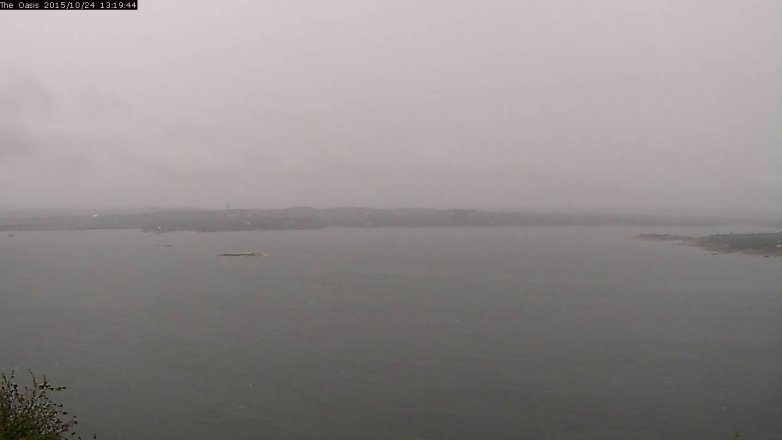 Lake Travis webcam, October 24, 2015 12:25 PM CT