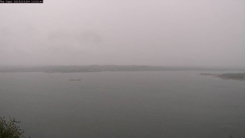 Lake Travis webcam, October 24, 2015 12:30 PM CT