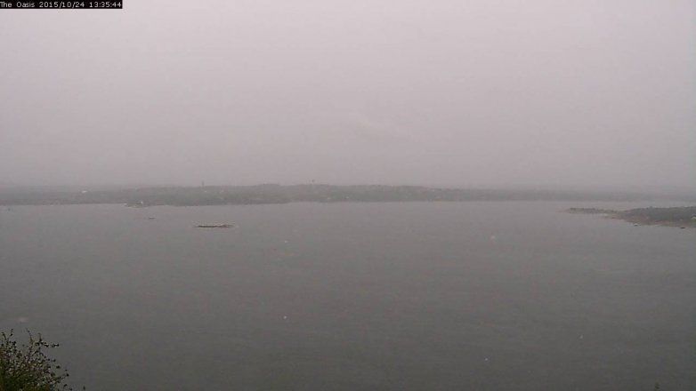 Lake Travis webcam, October 24, 2015 12:40 PM CT