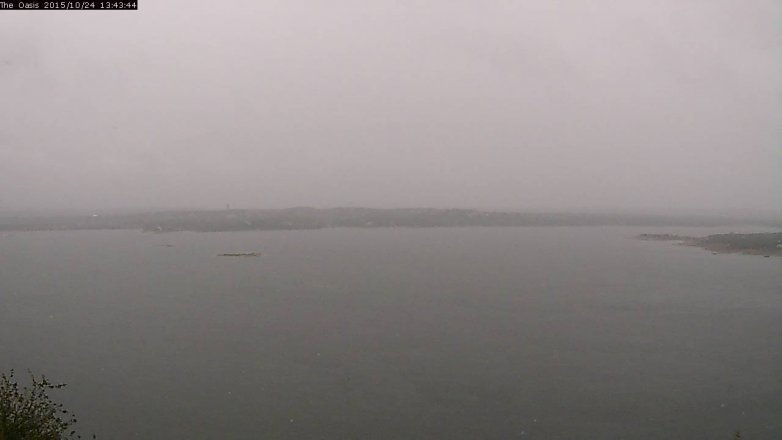 Lake Travis webcam, October 24, 2015 12:50 PM CT