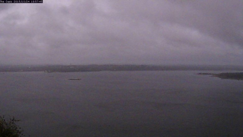 Lake Travis webcam, October 24, 2015 6:05 PM CT