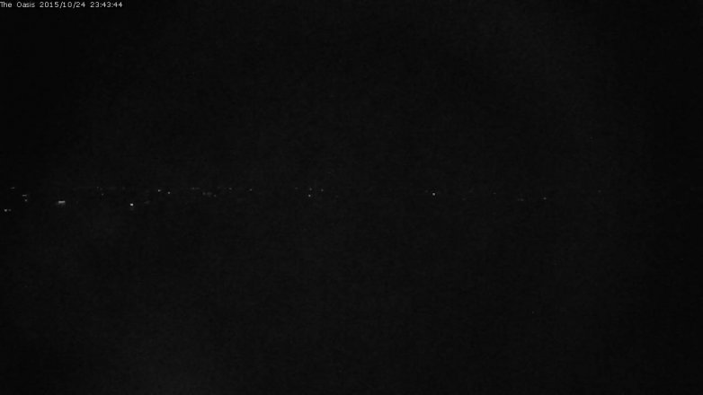 Lake Travis webcam, October 24, 2015 10:50 PM CT