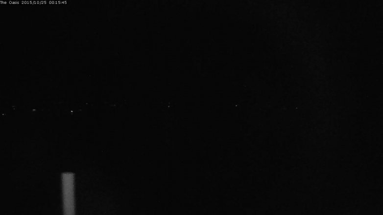 Lake Travis webcam, October 24, 2015 11:20 PM CT