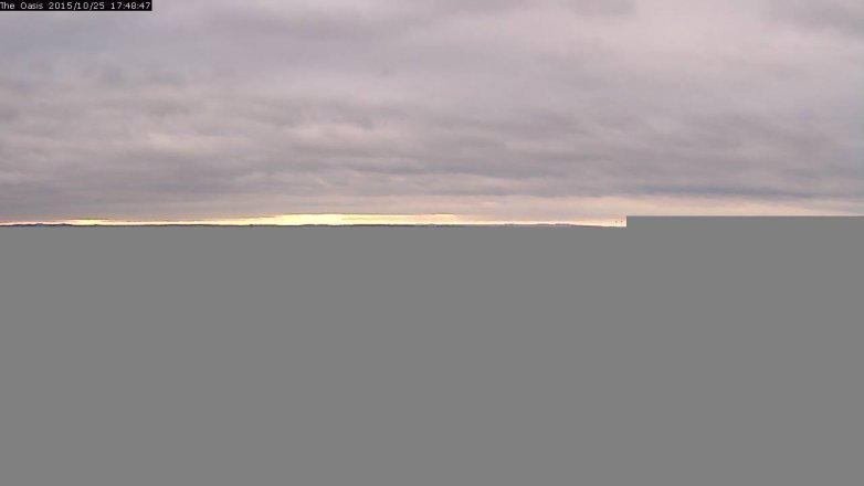 Lake Travis webcam, October 25, 2015 4:55 PM CT