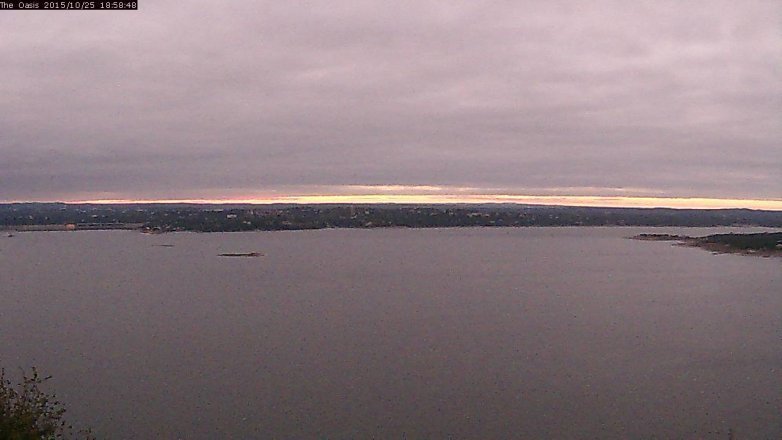 Lake Travis webcam, October 25, 2015 6:05 PM CT