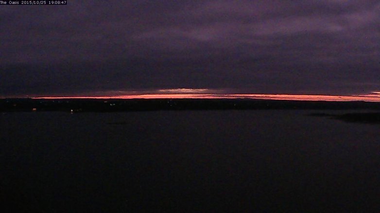 Lake Travis webcam, October 25, 2015 6:15 PM CT