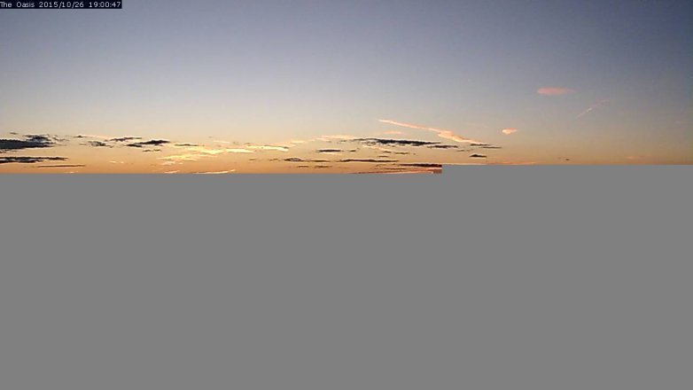 Lake Travis webcam, October 26, 2015 6:05 PM CT