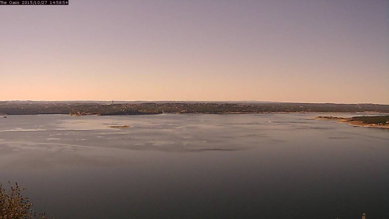 Lake Travis webcam, October 27, 2015 2:05 PM CT
