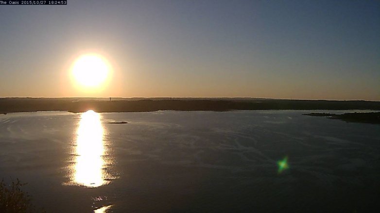Lake Travis webcam, October 27, 2015 5:30 PM CT