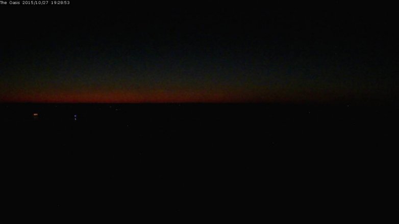 Lake Travis webcam, October 27, 2015 6:35 PM CT