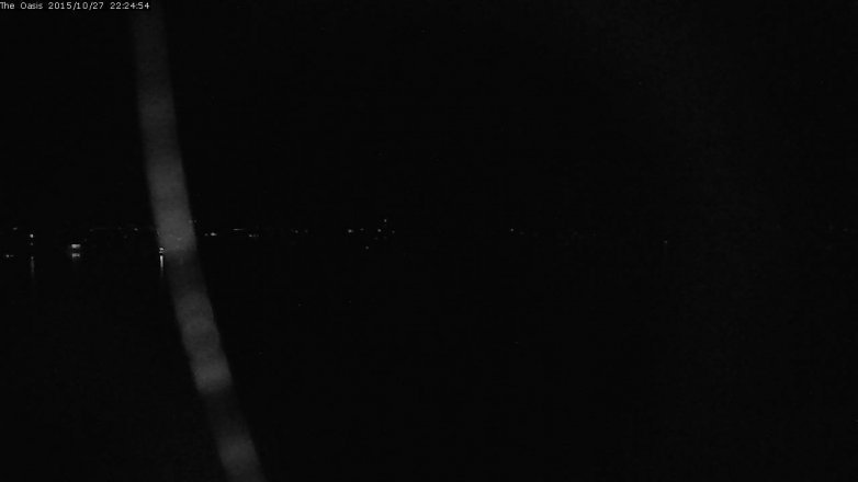 Lake Travis webcam, October 27, 2015 9:30 PM CT