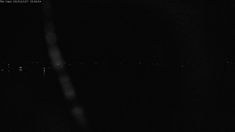 Lake Travis webcam, October 27, 2015 9:45 PM CT