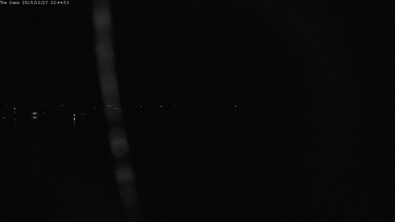 Lake Travis webcam, October 27, 2015 9:50 PM CT