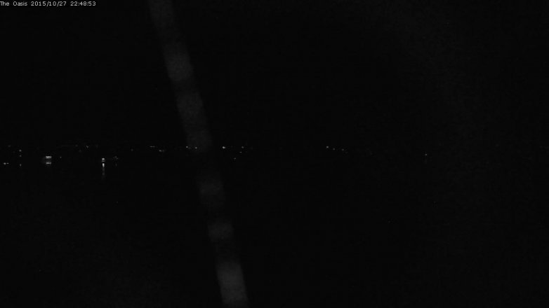 Lake Travis webcam, October 27, 2015 9:55 PM CT