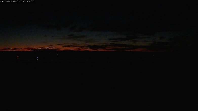 Lake Travis webcam, October 28, 2015 6:35 PM CT