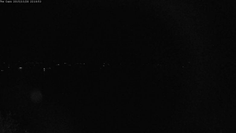 Lake Travis webcam, October 28, 2015 9:20 PM CT