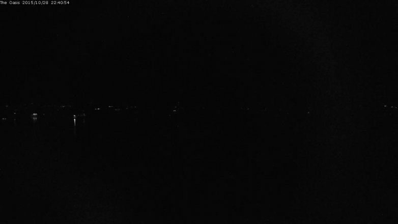 Lake Travis webcam, October 28, 2015 9:45 PM CT