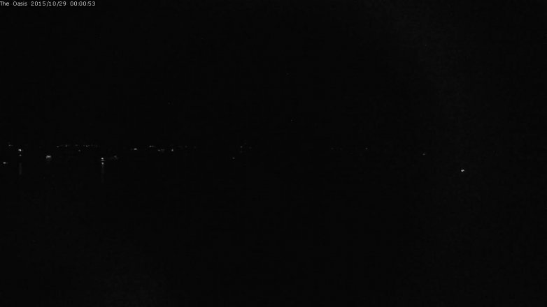 Lake Travis webcam, October 28, 2015 11:05 PM CT