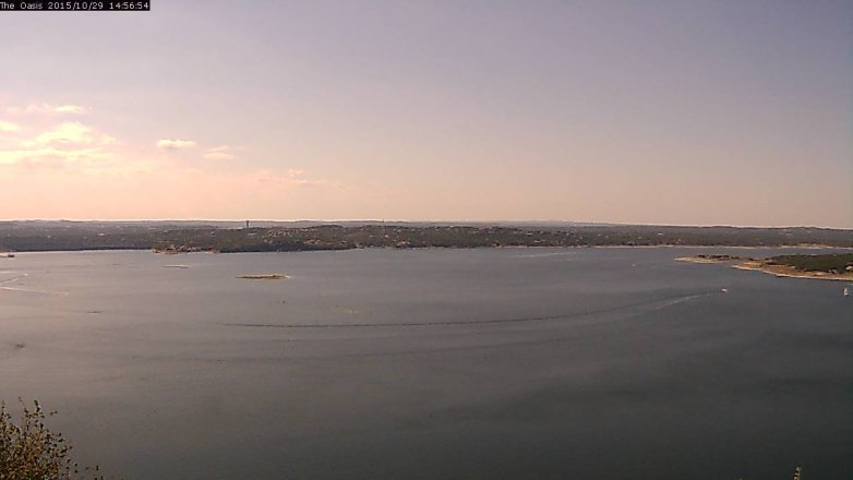 Lake Travis webcam, October 29, 2015 2:00 PM CT