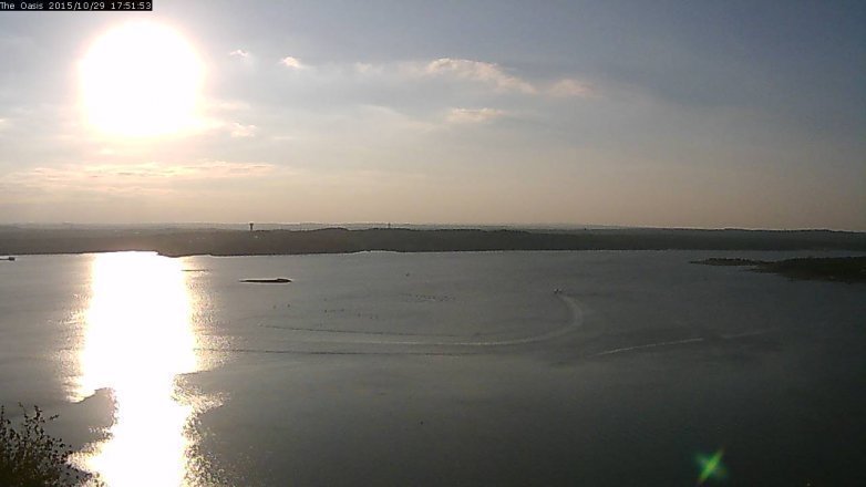 Lake Travis webcam, October 29, 2015 5:00 PM CT