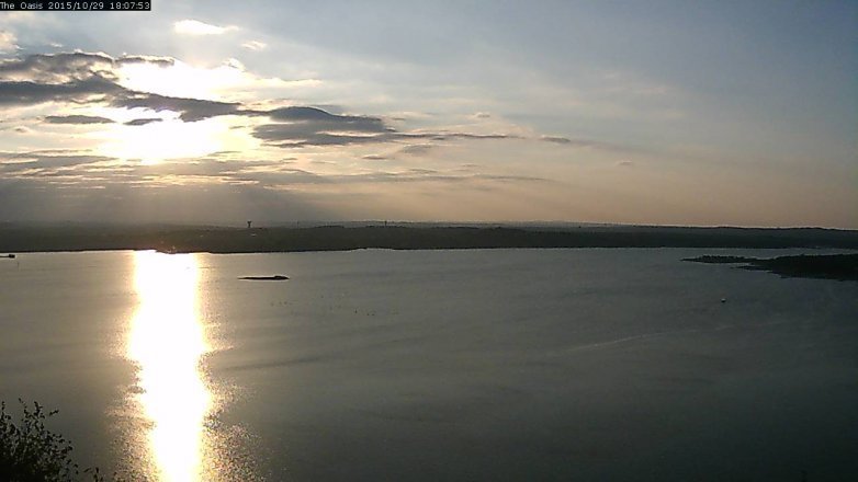 Lake Travis webcam, October 29, 2015 5:15 PM CT
