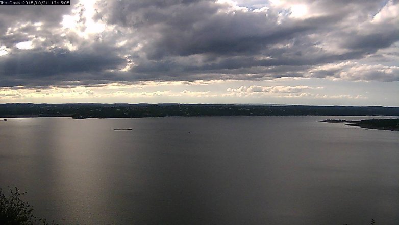 Lake Travis webcam, October 31, 2015 4:20 PM CT