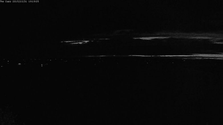 Lake Travis webcam, October 31, 2015 6:25 PM CT