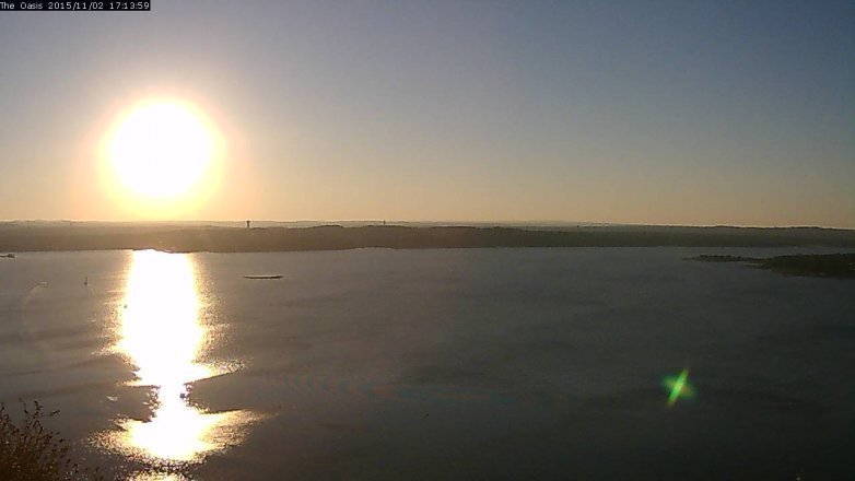 Lake Travis webcam, November 2, 2015 4:20 PM CT