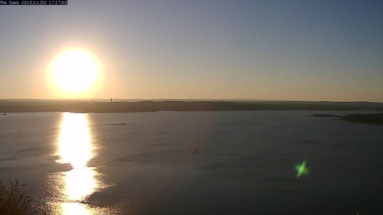 Lake Travis webcam, November 2, 2015 4:25 PM CT