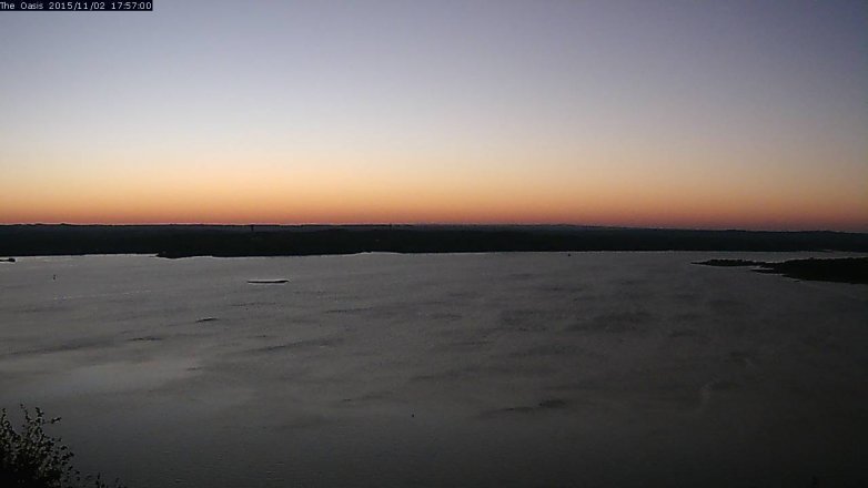 Lake Travis webcam, November 2, 2015 5:05 PM CT