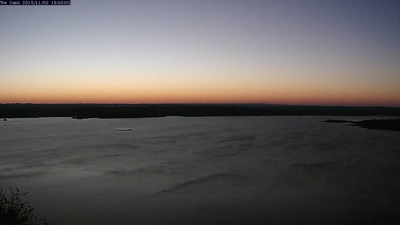 Lake Travis webcam, November 2, 2015 5:10 PM CT