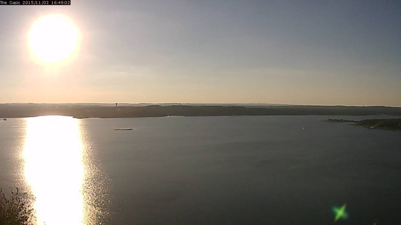 Lake Travis webcam, November 3, 2015 3:55 PM CT