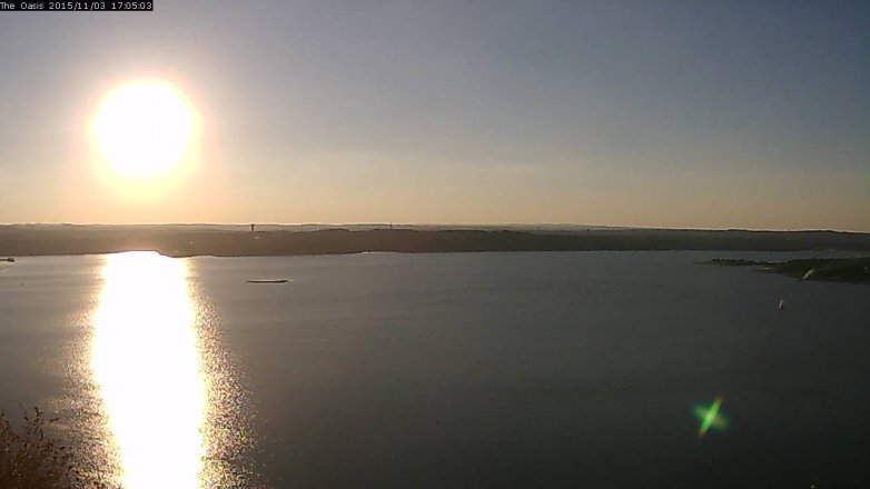 Lake Travis webcam, November 3, 2015 4:10 PM CT