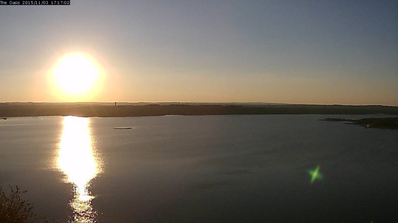 Lake Travis webcam, November 3, 2015 4:25 PM CT