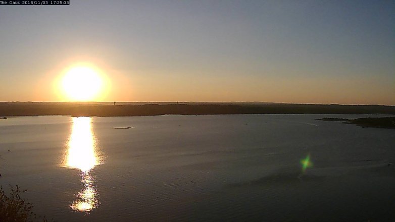 Lake Travis webcam, November 3, 2015 4:30 PM CT