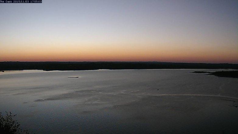Lake Travis webcam, November 3, 2015 5:00 PM CT