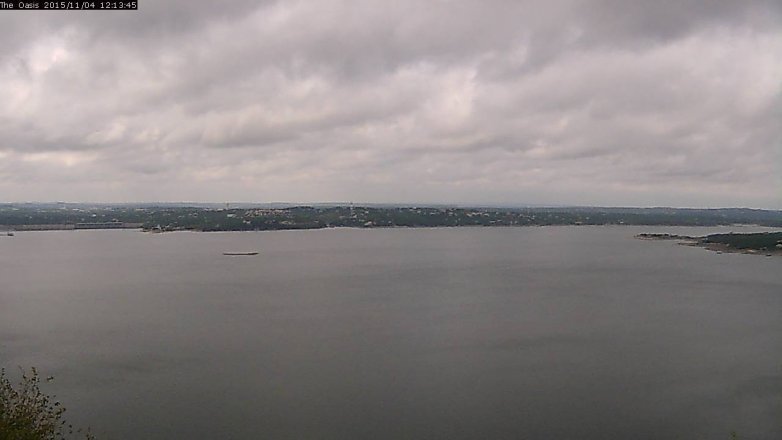Lake Travis webcam, November 4, 2015 11:20 AM CT