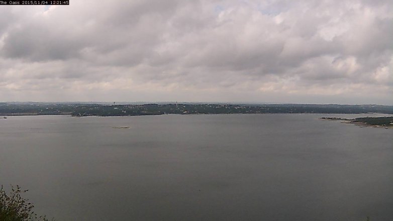Lake Travis webcam, November 4, 2015 11:25 AM CT