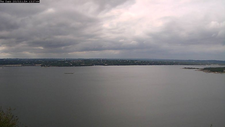 Lake Travis webcam, November 4, 2015 12:45 PM CT