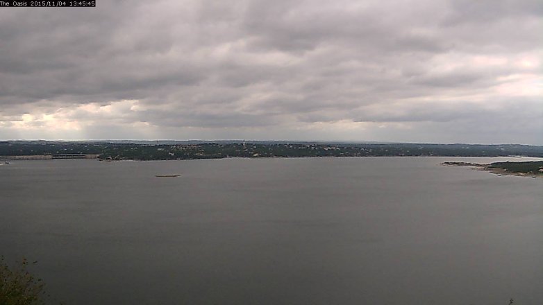 Lake Travis webcam, November 4, 2015 12:50 PM CT