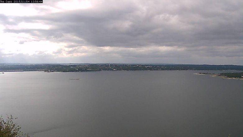 Lake Travis webcam, November 4, 2015 1:05 PM CT