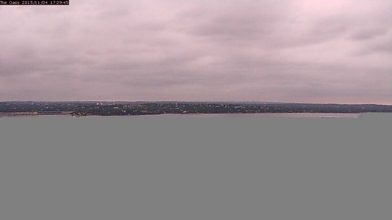 Lake Travis webcam, November 4, 2015 4:35 PM CT