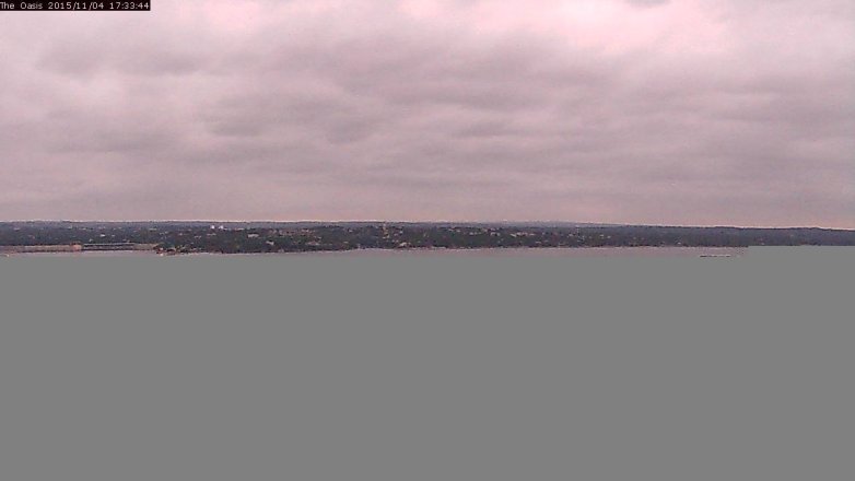 Lake Travis webcam, November 4, 2015 4:40 PM CT