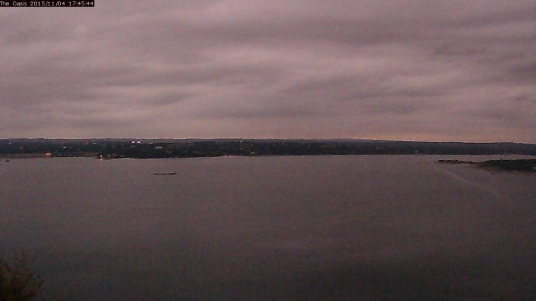 Lake Travis webcam, November 4, 2015 4:50 PM CT