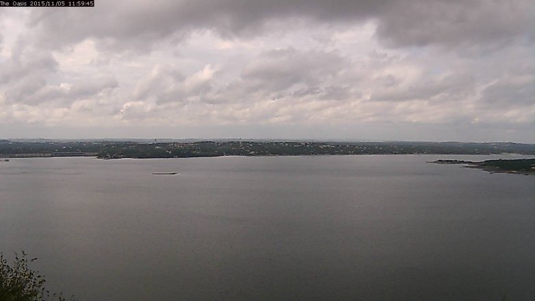 Lake Travis webcam, November 5, 2015 11:05 AM CT