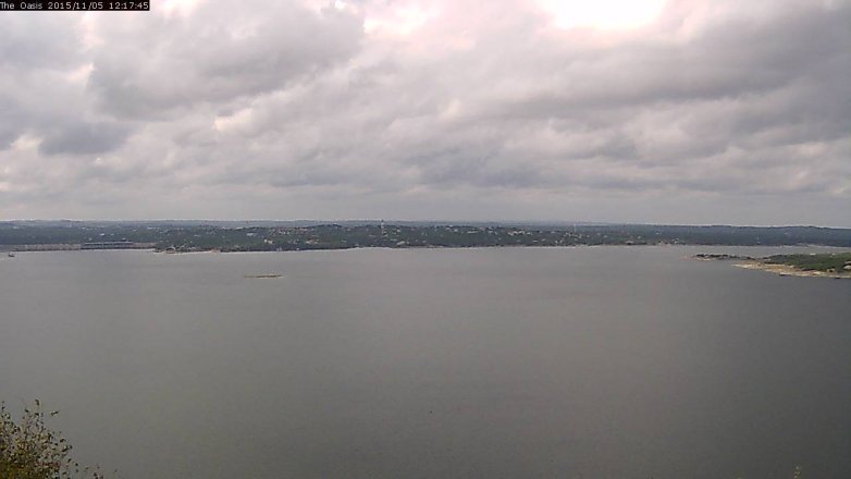 Lake Travis webcam, November 5, 2015 11:25 AM CT