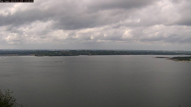 Lake Travis webcam, November 5, 2015 11:55 AM CT