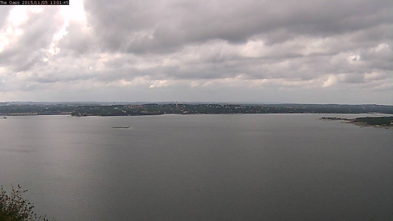 Lake Travis webcam, November 5, 2015 12:05 PM CT