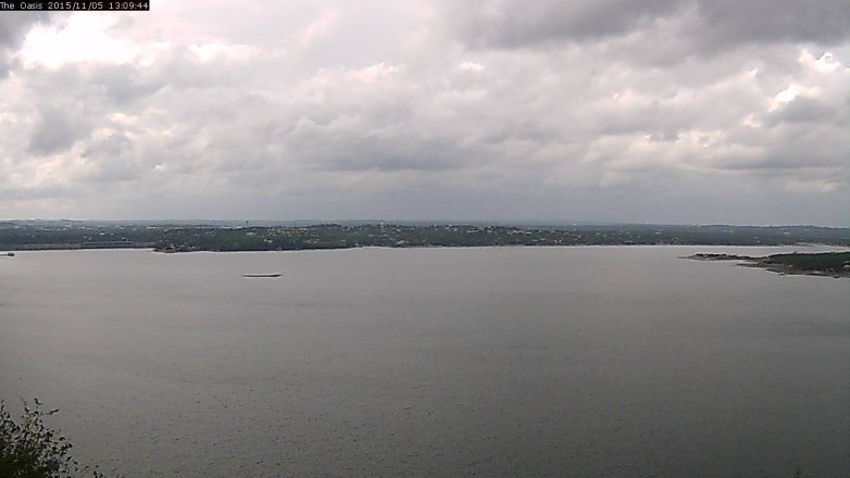 Lake Travis webcam, November 5, 2015 12:15 PM CT